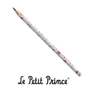 CRPA07G01 Pencil - Le Petit Prince white and flowers